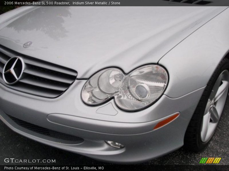 Iridium Silver Metallic / Stone 2006 Mercedes-Benz SL 500 Roadster