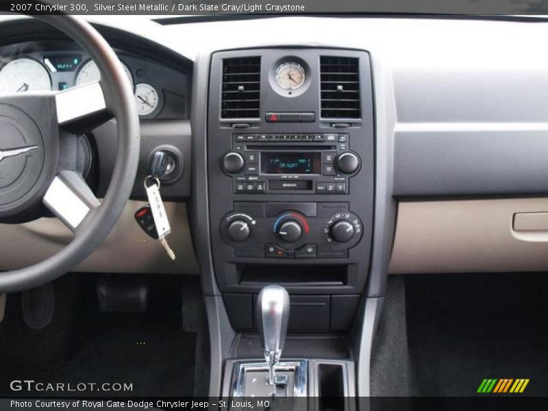 Silver Steel Metallic / Dark Slate Gray/Light Graystone 2007 Chrysler 300