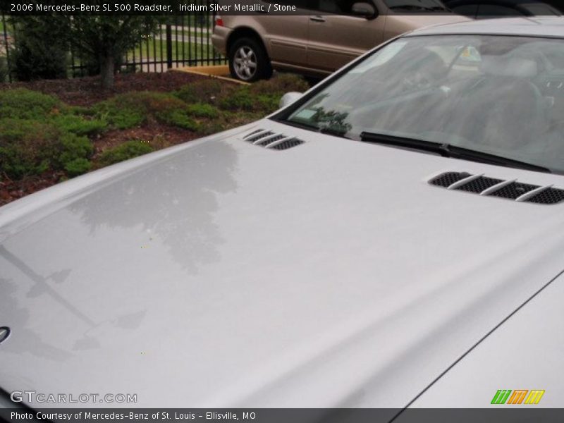 Iridium Silver Metallic / Stone 2006 Mercedes-Benz SL 500 Roadster