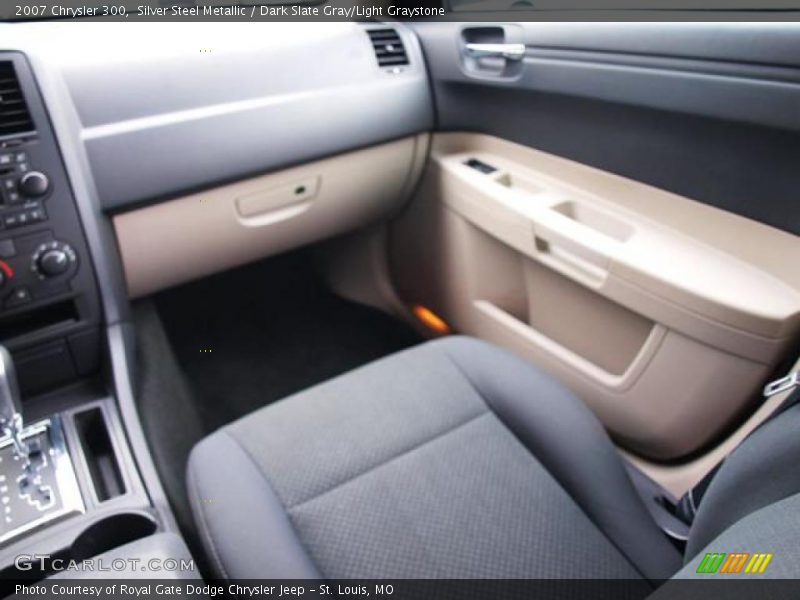 Silver Steel Metallic / Dark Slate Gray/Light Graystone 2007 Chrysler 300