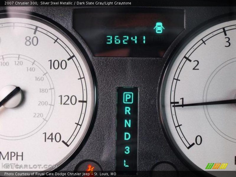 Silver Steel Metallic / Dark Slate Gray/Light Graystone 2007 Chrysler 300