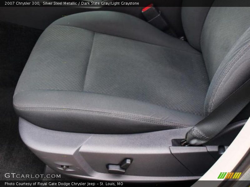 Silver Steel Metallic / Dark Slate Gray/Light Graystone 2007 Chrysler 300