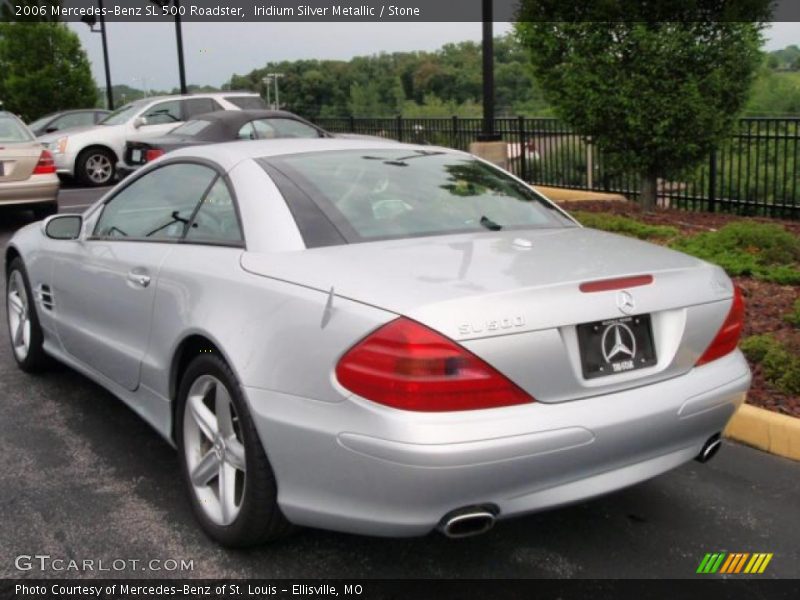 Iridium Silver Metallic / Stone 2006 Mercedes-Benz SL 500 Roadster
