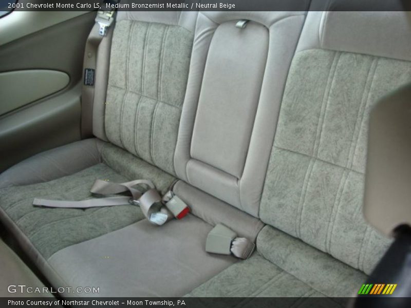 Medium Bronzemist Metallic / Neutral Beige 2001 Chevrolet Monte Carlo LS