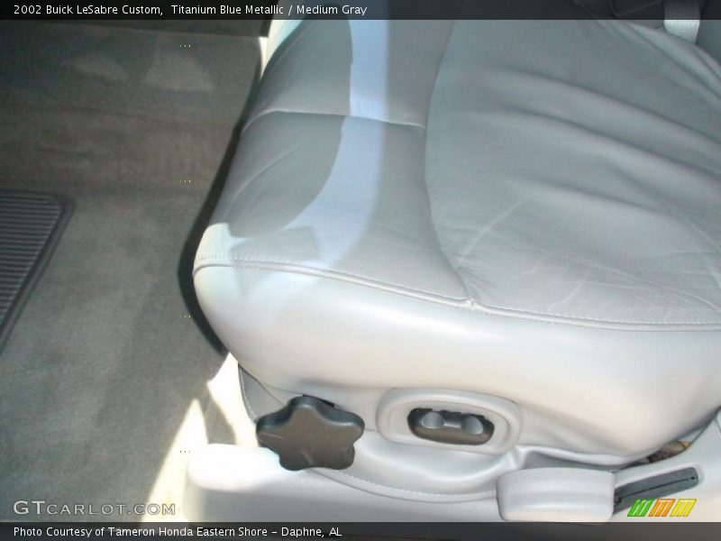 Titanium Blue Metallic / Medium Gray 2002 Buick LeSabre Custom