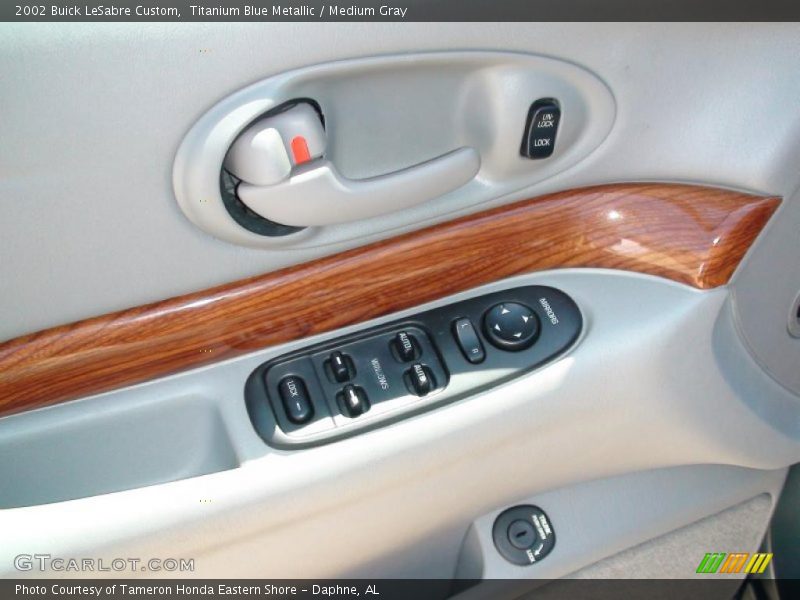 Titanium Blue Metallic / Medium Gray 2002 Buick LeSabre Custom