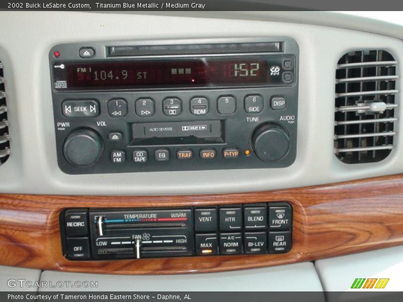 Titanium Blue Metallic / Medium Gray 2002 Buick LeSabre Custom