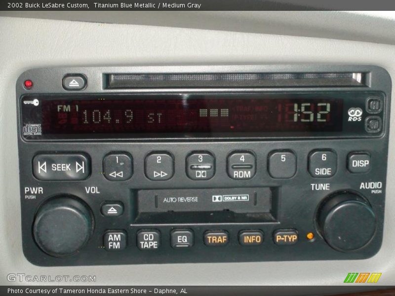 Titanium Blue Metallic / Medium Gray 2002 Buick LeSabre Custom