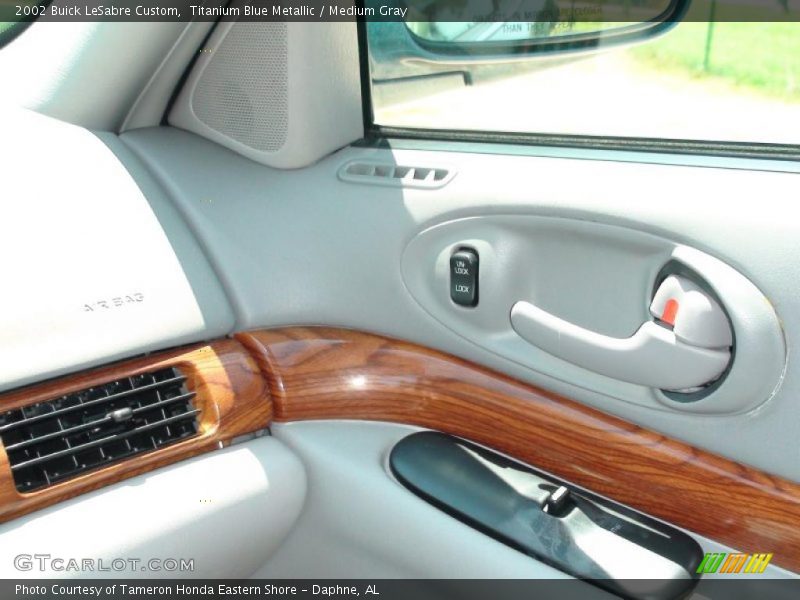 Titanium Blue Metallic / Medium Gray 2002 Buick LeSabre Custom