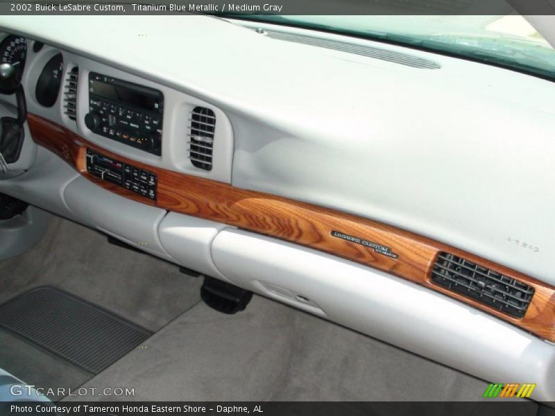 Titanium Blue Metallic / Medium Gray 2002 Buick LeSabre Custom