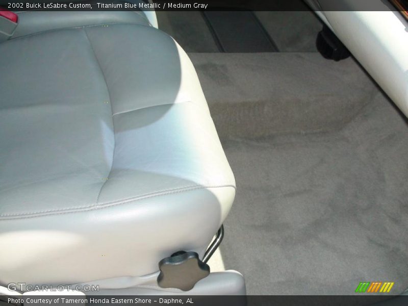Titanium Blue Metallic / Medium Gray 2002 Buick LeSabre Custom
