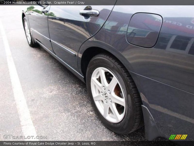 Graphite Pearl / Gray 2004 Honda Accord EX V6 Sedan