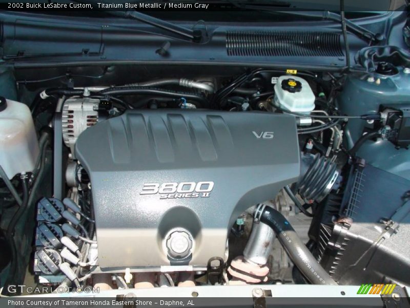 Titanium Blue Metallic / Medium Gray 2002 Buick LeSabre Custom
