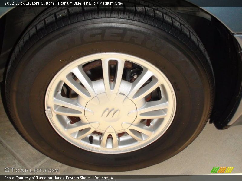 Titanium Blue Metallic / Medium Gray 2002 Buick LeSabre Custom