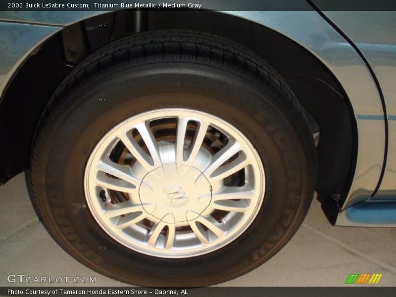 Titanium Blue Metallic / Medium Gray 2002 Buick LeSabre Custom