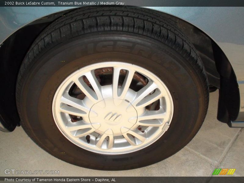 Titanium Blue Metallic / Medium Gray 2002 Buick LeSabre Custom