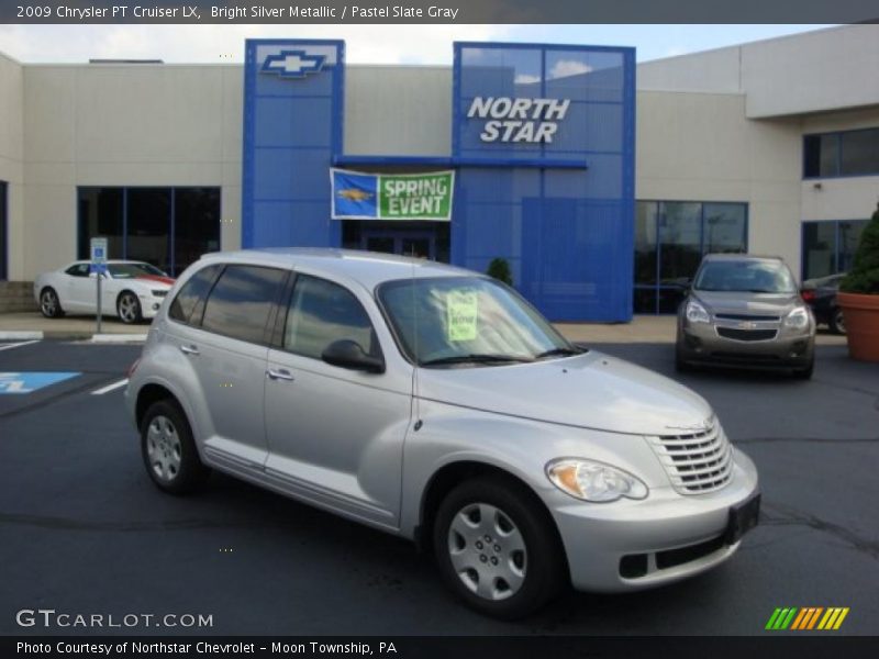 Bright Silver Metallic / Pastel Slate Gray 2009 Chrysler PT Cruiser LX