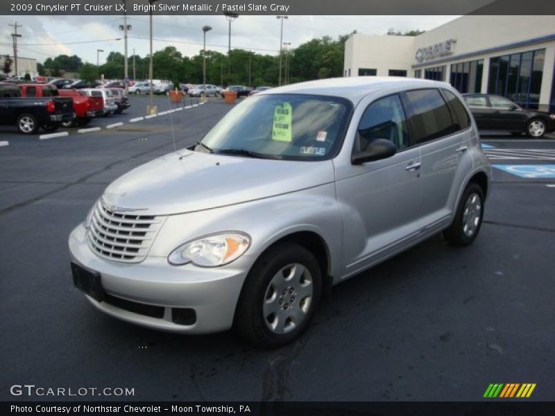 Bright Silver Metallic / Pastel Slate Gray 2009 Chrysler PT Cruiser LX