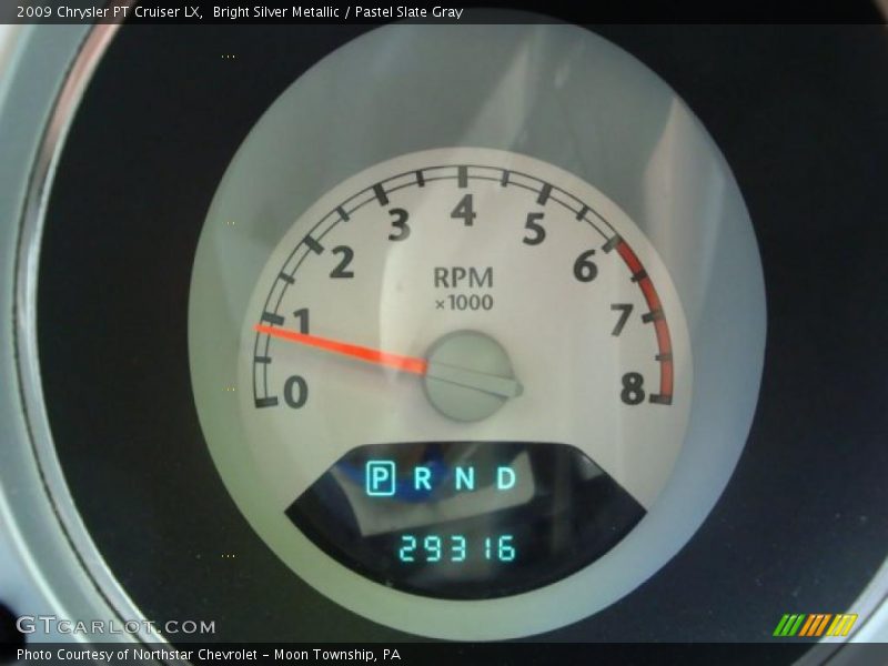 Bright Silver Metallic / Pastel Slate Gray 2009 Chrysler PT Cruiser LX