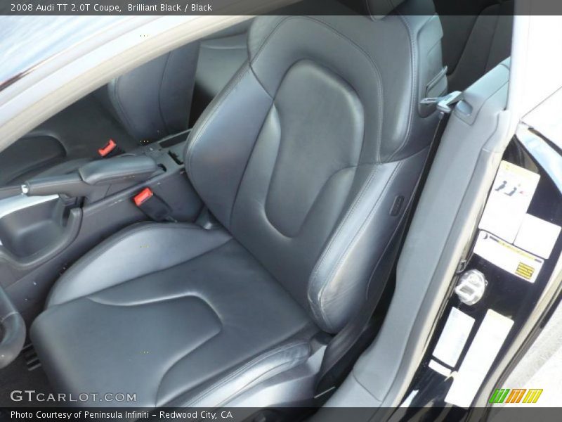 Brilliant Black / Black 2008 Audi TT 2.0T Coupe