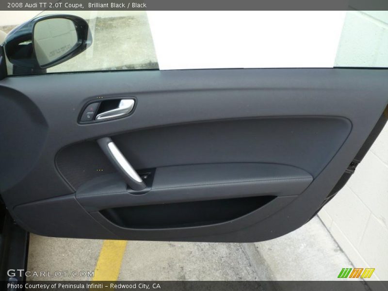 Brilliant Black / Black 2008 Audi TT 2.0T Coupe
