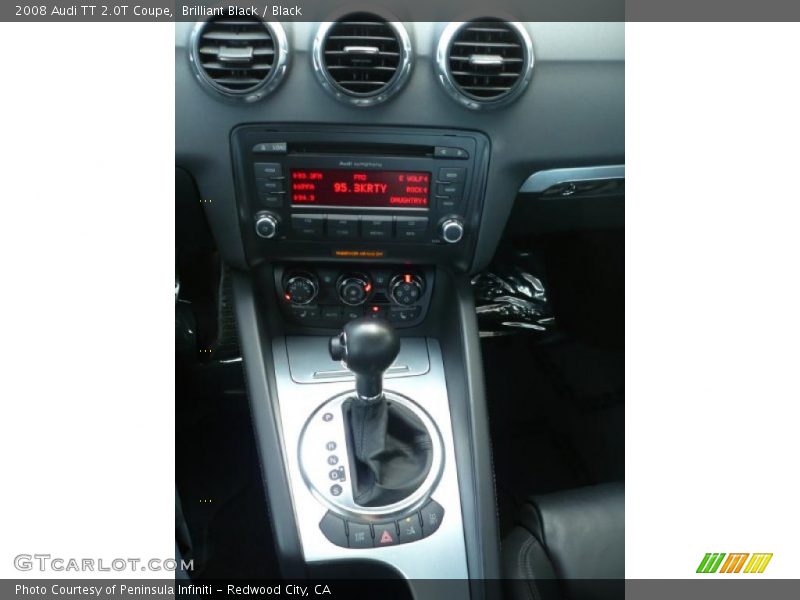 Brilliant Black / Black 2008 Audi TT 2.0T Coupe