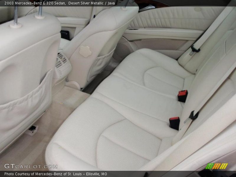 Desert Silver Metallic / Java 2003 Mercedes-Benz E 320 Sedan