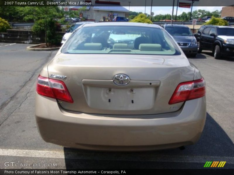 Desert Sand Mica / Bisque 2007 Toyota Camry LE