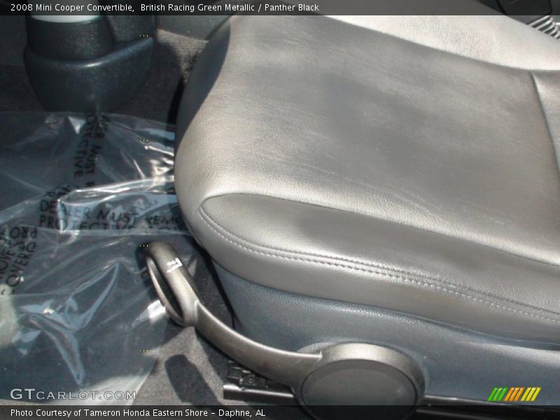 British Racing Green Metallic / Panther Black 2008 Mini Cooper Convertible