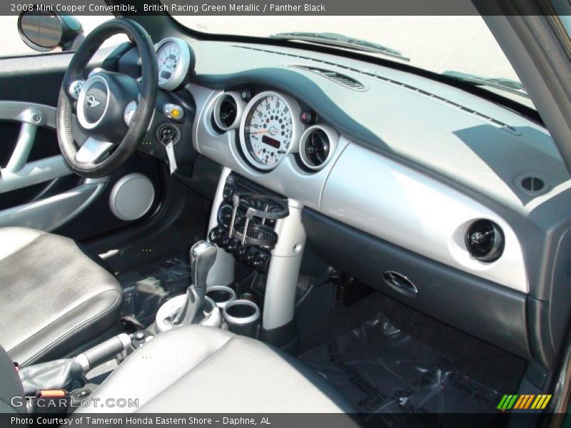 British Racing Green Metallic / Panther Black 2008 Mini Cooper Convertible