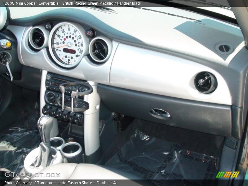 British Racing Green Metallic / Panther Black 2008 Mini Cooper Convertible