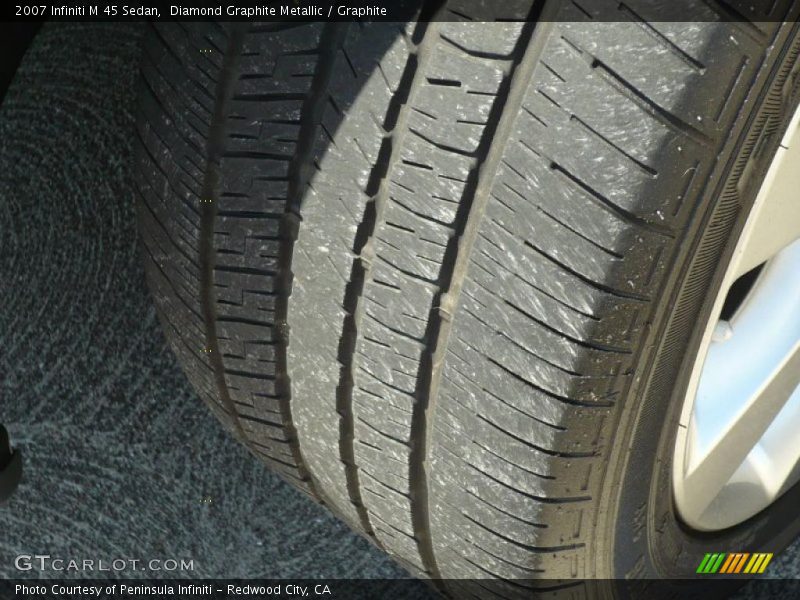 Diamond Graphite Metallic / Graphite 2007 Infiniti M 45 Sedan