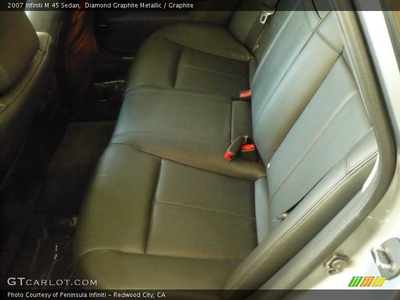 Diamond Graphite Metallic / Graphite 2007 Infiniti M 45 Sedan