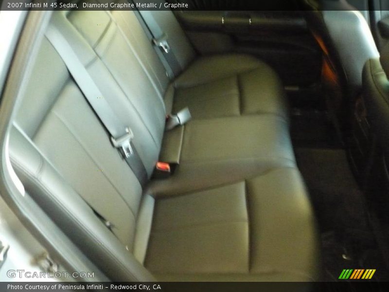 Diamond Graphite Metallic / Graphite 2007 Infiniti M 45 Sedan
