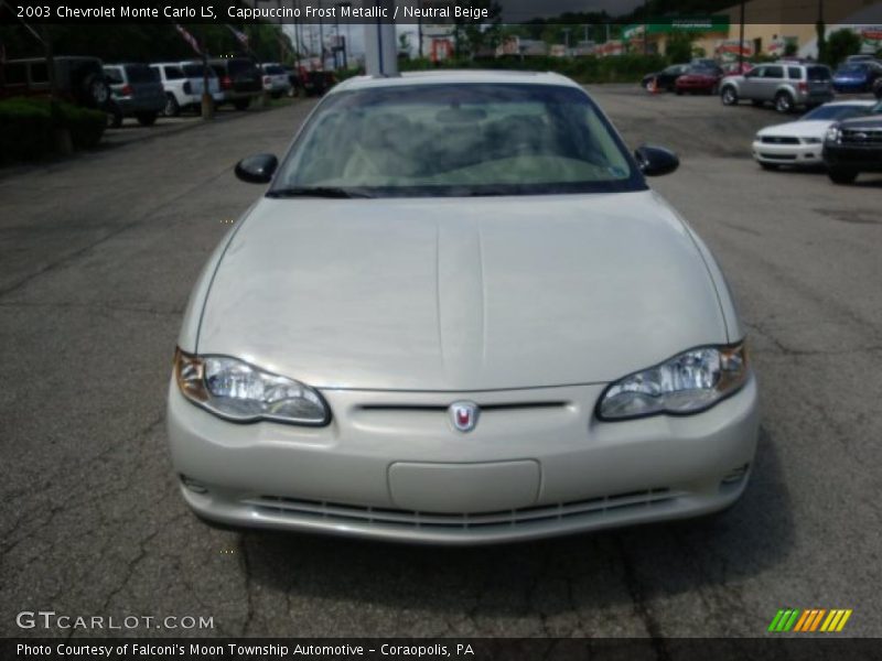 Cappuccino Frost Metallic / Neutral Beige 2003 Chevrolet Monte Carlo LS