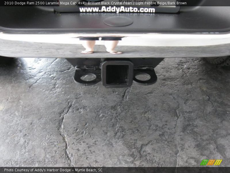 Brilliant Black Crystal Pearl / Light Pebble Beige/Bark Brown 2010 Dodge Ram 2500 Laramie Mega Cab 4x4