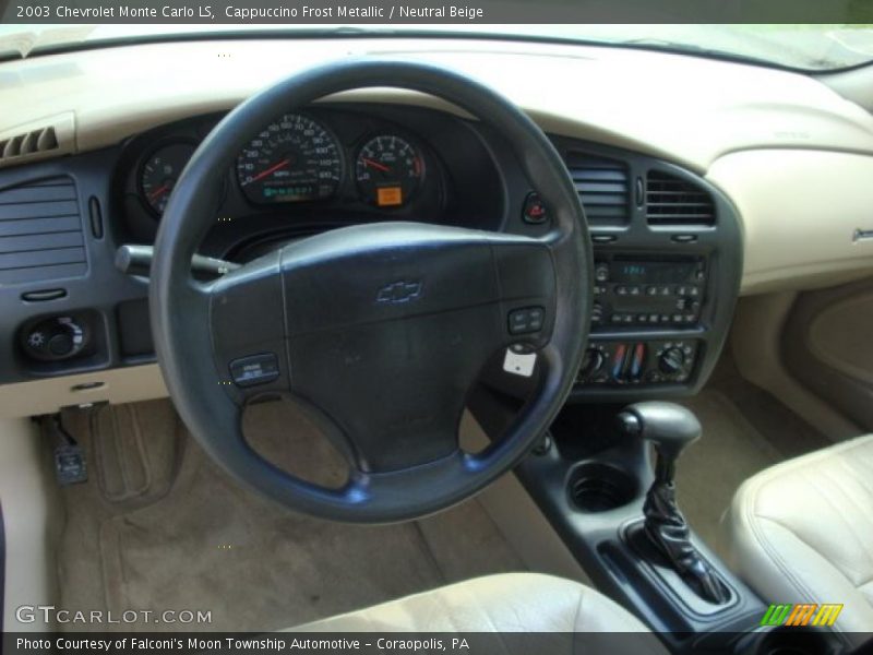Cappuccino Frost Metallic / Neutral Beige 2003 Chevrolet Monte Carlo LS