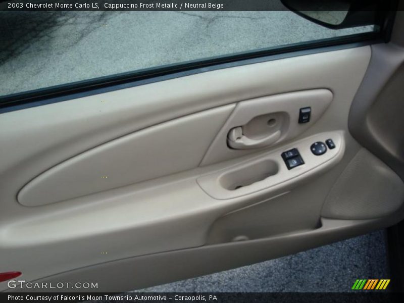 Cappuccino Frost Metallic / Neutral Beige 2003 Chevrolet Monte Carlo LS