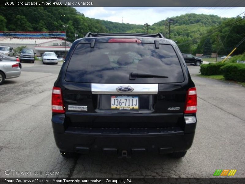 Black / Charcoal 2008 Ford Escape Limited 4WD