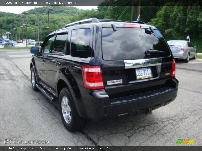 Black / Charcoal 2008 Ford Escape Limited 4WD