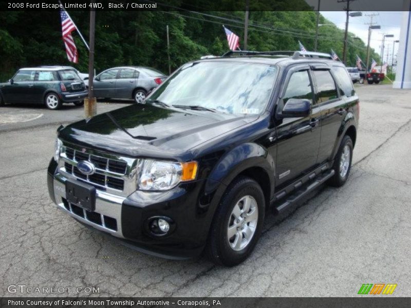 Black / Charcoal 2008 Ford Escape Limited 4WD
