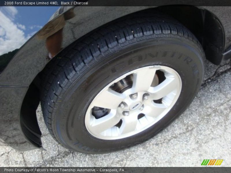 Black / Charcoal 2008 Ford Escape Limited 4WD