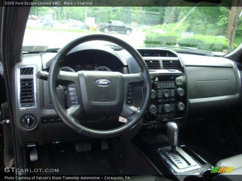 Black / Charcoal 2008 Ford Escape Limited 4WD