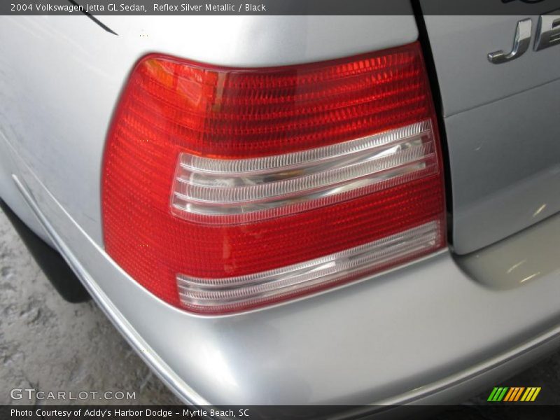 Reflex Silver Metallic / Black 2004 Volkswagen Jetta GL Sedan