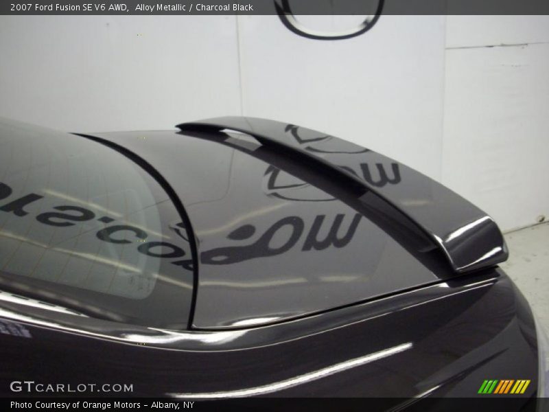 Alloy Metallic / Charcoal Black 2007 Ford Fusion SE V6 AWD