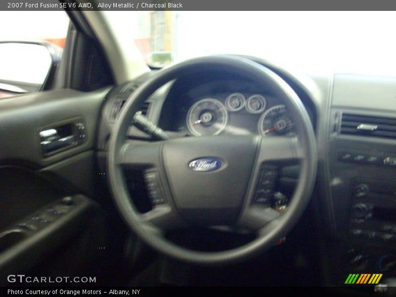 Alloy Metallic / Charcoal Black 2007 Ford Fusion SE V6 AWD