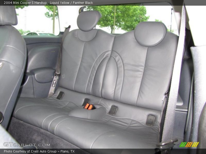 Liquid Yellow / Panther Black 2004 Mini Cooper S Hardtop