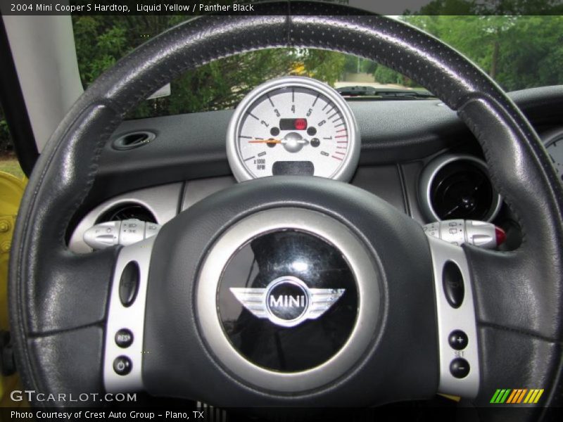 Liquid Yellow / Panther Black 2004 Mini Cooper S Hardtop