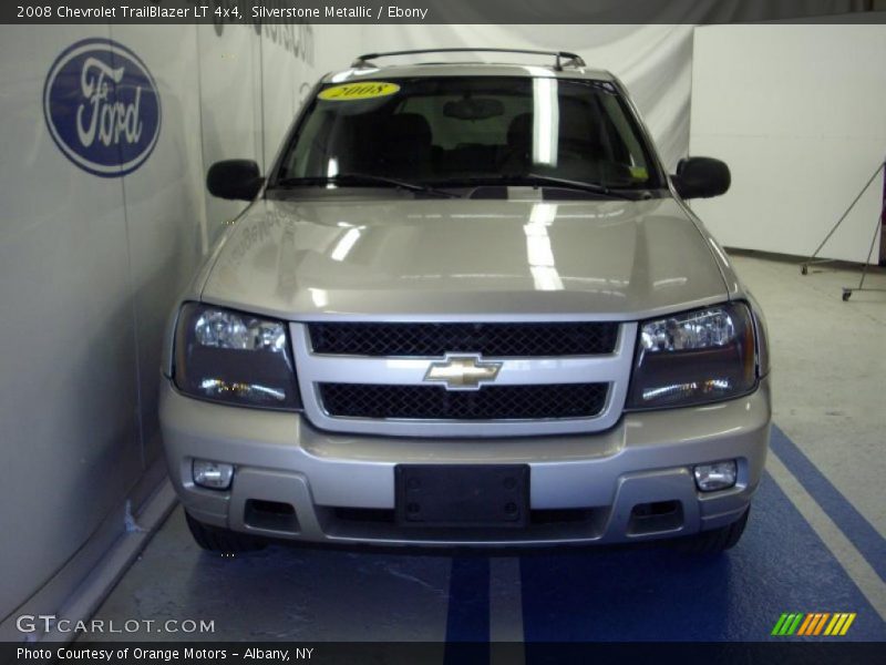 Silverstone Metallic / Ebony 2008 Chevrolet TrailBlazer LT 4x4