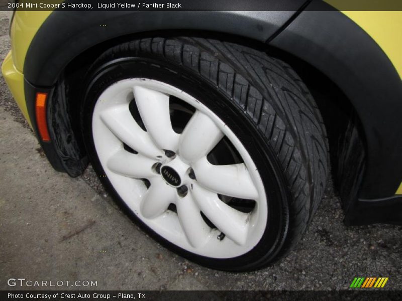 Liquid Yellow / Panther Black 2004 Mini Cooper S Hardtop